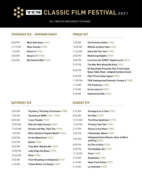 megamall movie schedule|tcm schedule tv listings.